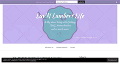 Desktop Screenshot of luvnlambertlife.com
